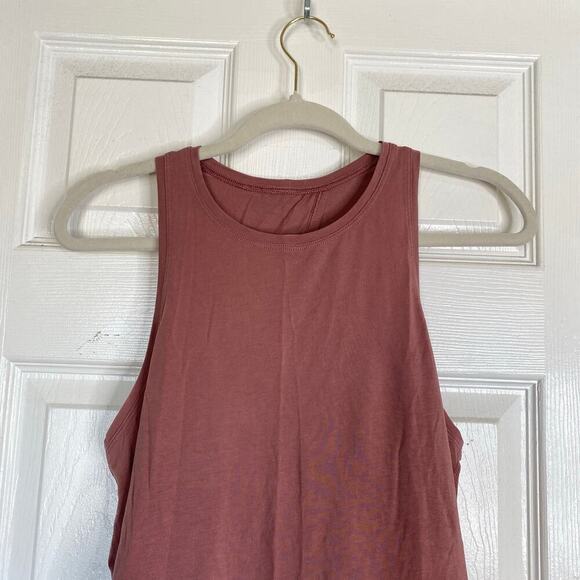 LULULEMON All Tied Up Tank Top Spiced Chai Size 6 Athletic Workout Mauve - Picture 5 of 7